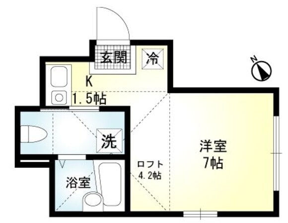 Ｐａｒｋ　Ｖｉｅｗ　弘明寺の物件間取画像